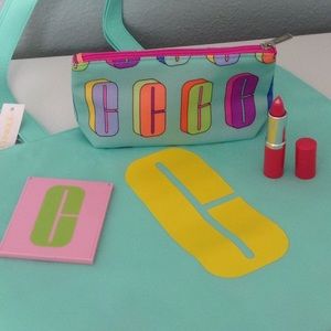 Clinique Bonus Gift Tote, Bag, Mirror & Lipstick